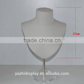 High Quality Farbic Necklace Jewelry Display Bust Holder Mannequins on Sale photo-2