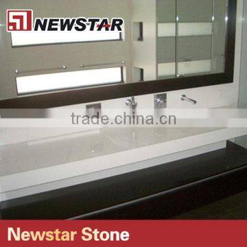 Newstar Hotel Bathroom Vanity Quartz Countertop photo-6