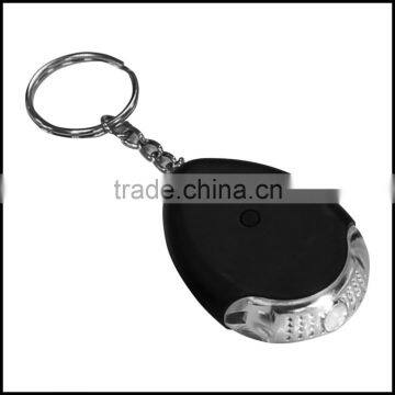 Promotional Gift Key Finder Keychain With LED Light
