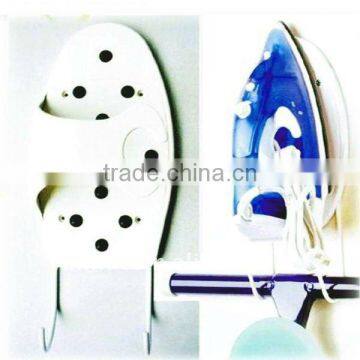 Wall mounted plastic iron organizer,plastic iron organizer,ironing board holder