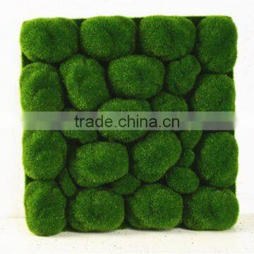 SJ141103 Artificial wall design decoration moss mat