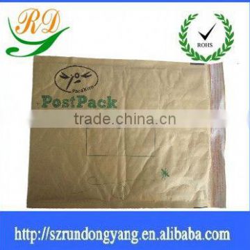 customer printing yellow Self-adhesive kraft paper foil bubble Courier bags