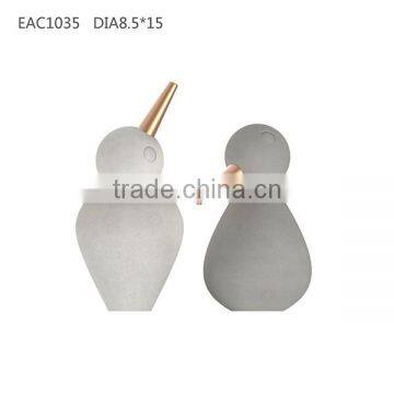Novel artificial concrete christmas decoration for living room