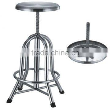 Rolling Adjustable Stools With Stainless Steel photo-2