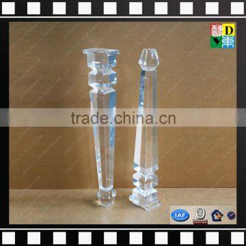 Customzied Plastic Clear Acrylic Furniture Legs From China Manufacturer photo-4