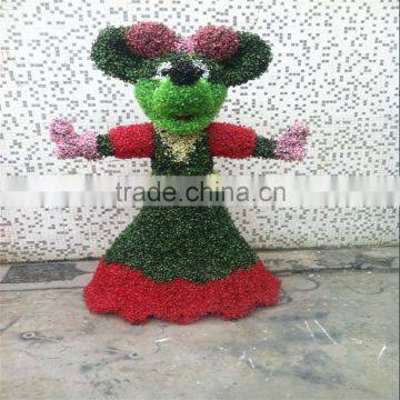 SJ20172542 Hot Sale Manufacturer Artificial Grass Japanese Cartoon Topiary Animal photo-6