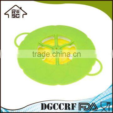 Hotsale FDA Grade Silicone Pot Cover Spill Stopper Lid Silicone Pot Cover Lid photo-6