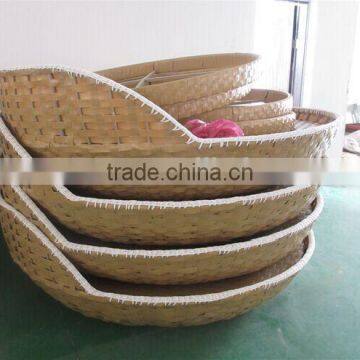 Round rattan outdoor bed outdoor swing