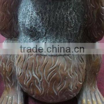 Home & Garden Ornament Fiberglass Clay Monkey Statue photo-2