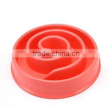Wholesale Plastic Slow Feed Dog Food Bowl photo-3
