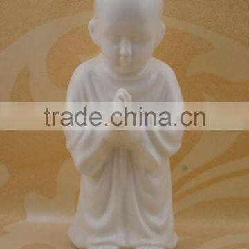 White Ceramic Buddha Statue Wholesale photo-2
