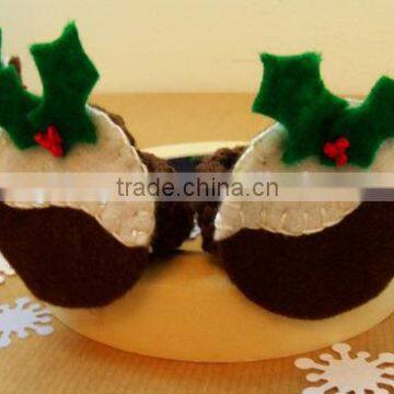  express best high quality home decoration new products custom fabric felt artificial flower napkin ring made in china