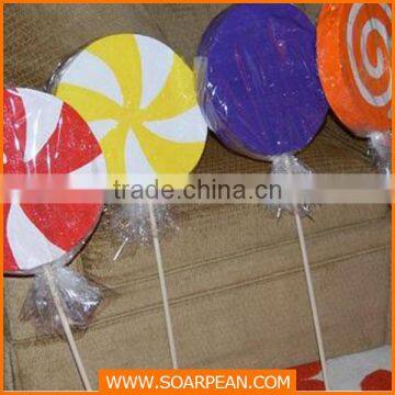 Store Decorations Gaint Colorful Lollipop Display