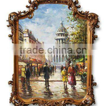 FA-250G-01 Antique Frame Hand-painted Oil Paintings for Decor photo-6