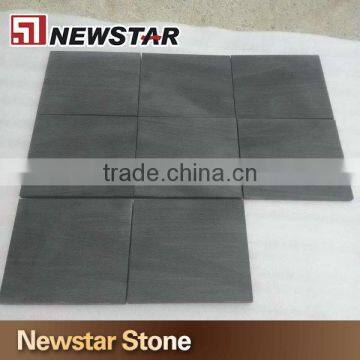 Grey black sandstone china Bush Hammered Black Sandstone