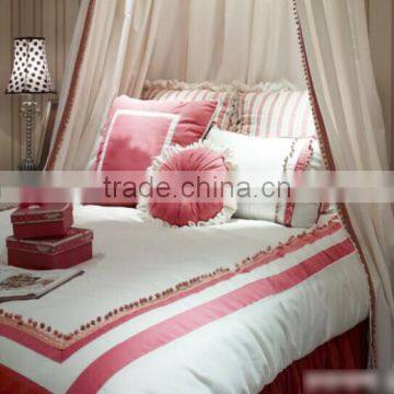 Lovely Pink and White Cozy Bedding Set for Girl's Bedroom BF11-09223f photo-2
