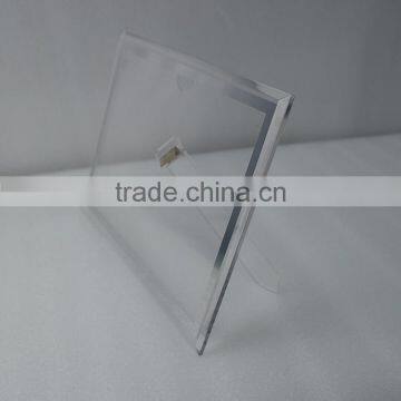 Crystal Transparent Acrylic Photo Frame a4 With Support at Back photo-2