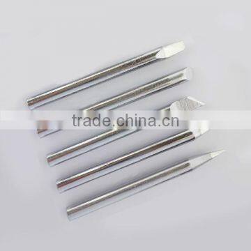 4pcs Solder Iron Tip Soldering Bits Replace Tips Electric Soldering Iron BGA Tools 40w photo-4