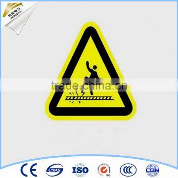 High quality aluminum reflecting 2mm warning sign