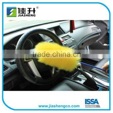 26" Lambswool Cleaning Wool Duster With Plastic Handle photo-5