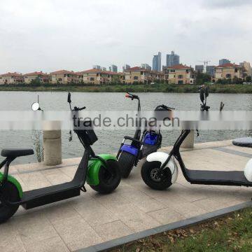 2016 most fashionable smart big wheel harley electric scooter citycoco