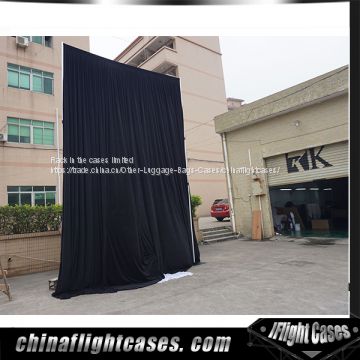 Wholesale portable stage backdrops black stage backdrop