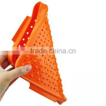 Advanced Kitchen Tools Silicone Non Stick Fat Reducing Mat Microwave Biscuit Baking Tray