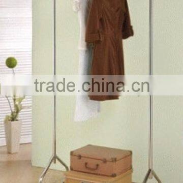 Heavy Duty Mobile Folding Metal Commercial Garment Rack photo-3