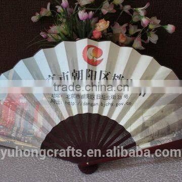 Customized Chinese Silk Fan Made of Nature Bamboo photo-2