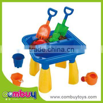 Hot selling plastic summer outdoor toys beach sand art table