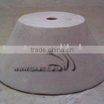 WHITE STONE UMBRELLA BASE