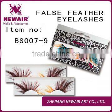 NEW AIR wholesale 100% hand make mix mink and fox fur eyelashes extension