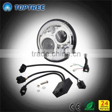 7inch ECE R112 Landrover Defender Led Headlamp 5x7 Led Headlight