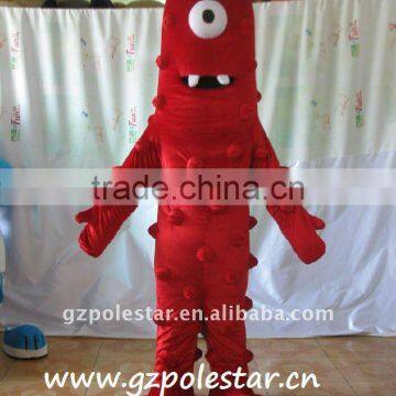 2012 fur muno mascot costume for party NO.1761