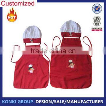 Custom kids chef hat and apron