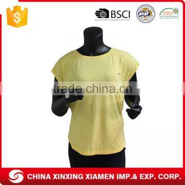 Cheap Custom Oem Sports Wear Fashion Running T-Shirt Women Sportswear