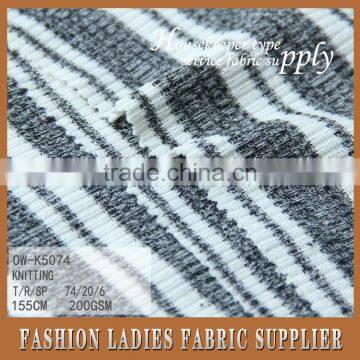 Knit Hacci 2016 High Fashion Fabric White and Black Knit Hatchi photo-2