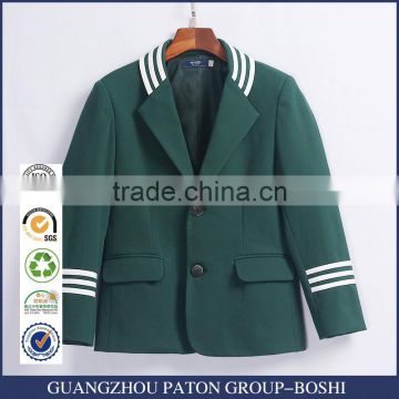 Custom Green Winter School Uniform Blazer