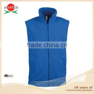 2017 OEM manufacturer polar fleece vest anti-pilling