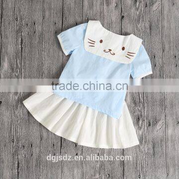 2017 New Arrival Children Home Wear Clothes Mini Wear Baby Girls Sets photo-2