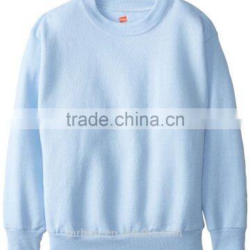 High quality 100% cotton children hoodies with no design