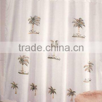 100% polyester bath curtain