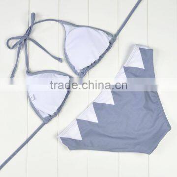 Polyester Bikini Different Size for Choice & Padded Blue Girls Swimwear 59377 photo-3