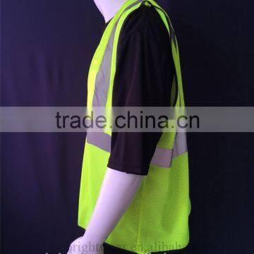 120gsm Mesh ANSI 107 Hook and Loop Fastener Safety Vest
