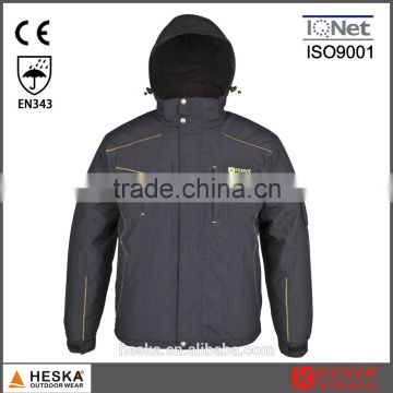 Good design men winter jacket parka witn waterproof and breathable EN343