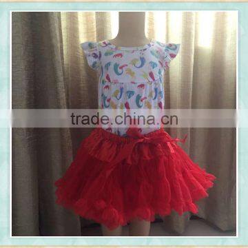 Wholesale 2017 Children Wear Summer Pettiskirt Hot Pink Nylon Chiffon Fluffy Petti Skirt for Baby Girls photo-5