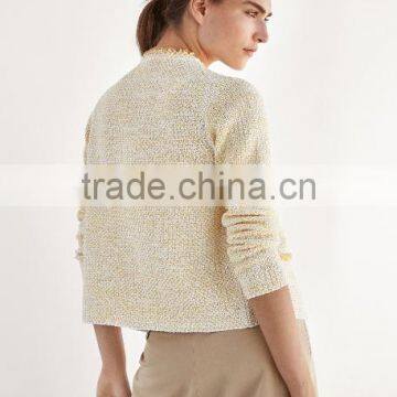 Women's Stylish Open Front Knit Thin Cardigan Sweater Patterns With Best Quality photo-4