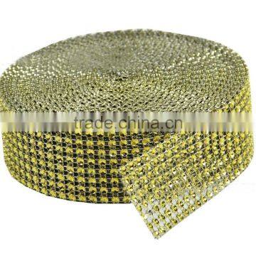 Diamond Wrap Ribbon 1.4INCHx10 YARDS-for Wedding Decorations/Party/Home Decor