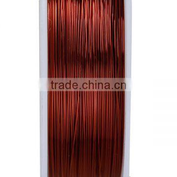 Copper Beading Wire Thread Cord Round Red Brown 0.3mm Dia. , 2 Rolls photo-2