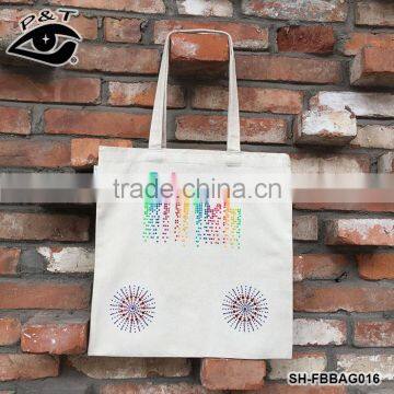 Pattern Printing Beach Bags Casual Tote Bag Daily Use Canvas Handbags photo-2